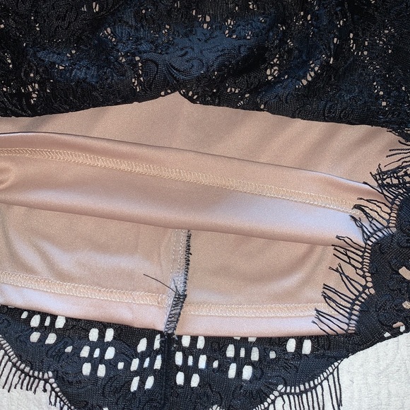 NWT Soieblu black lace tank midi dress - Picture 11 of 12